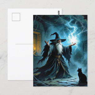 Carte Postale Assistant / Chat
