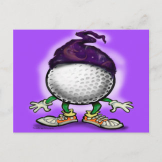 Carte Postale Assistant Golf