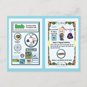 Carte Postale Assistant Raele - Élément Radium