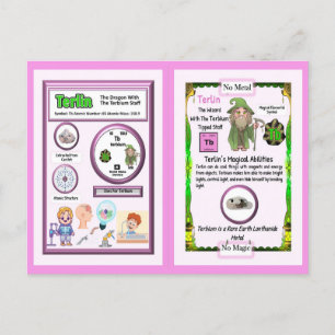 Carte Postale Assistant Terlin - Élément Terbium