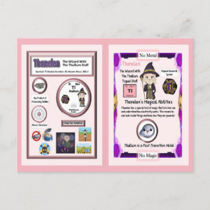 Carte Postale Assistant Thanelen - Elément Thallium