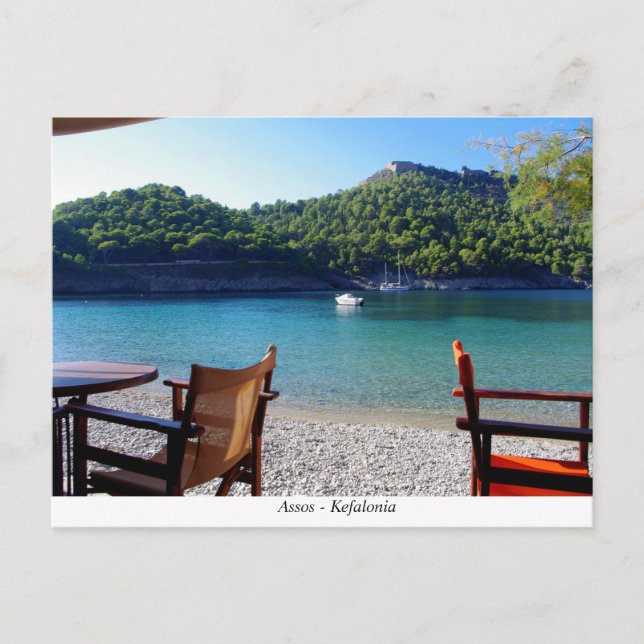 Carte Postale Assos (Devant)
