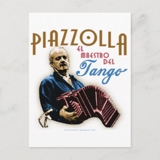 Carte Postale Astor Piazzolla