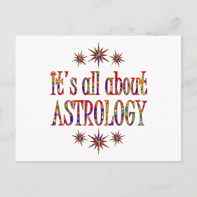 CARTE POSTALE ASTROLOGIE (Devant)