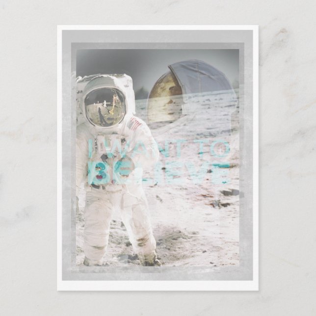 Carte Postale Astronaute (Devant)