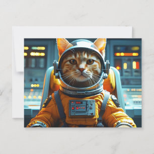 Carte Postale astronaute