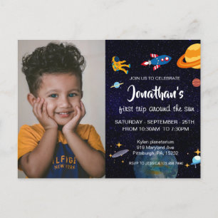 Carte Postale Astronaute Mignon