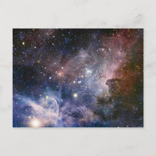 Carte Postale Astronomie Nebula de la Carina spatiale