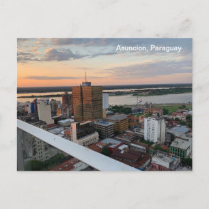 Carte postale Asuncion, Paraguay