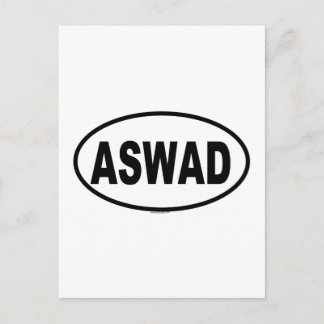 CARTE POSTALE ASWAD