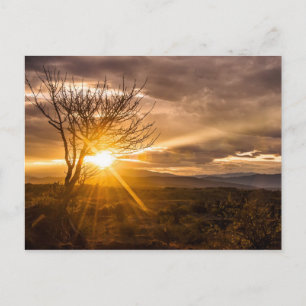 Carte Postale Atardecer en el desierto Tatacoa