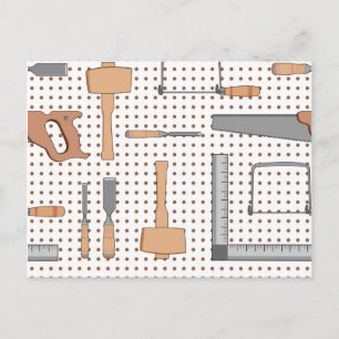 Carte Postale Atelier de bois