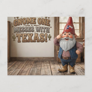 Carte Postale "Atelier Gnome Un seme la zizanie au Texas"