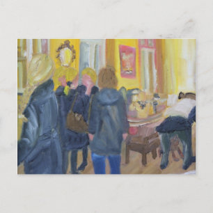 CARTE POSTALE ATELIER MARIE-HELENE : PUISEAUX, FRANCE