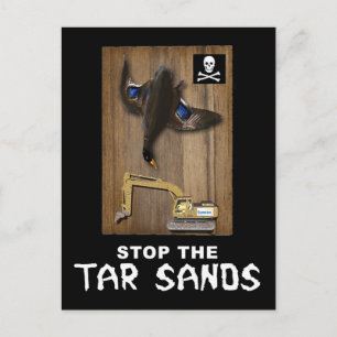 Carte Postale Athabasca Tar Sands Duck Mount