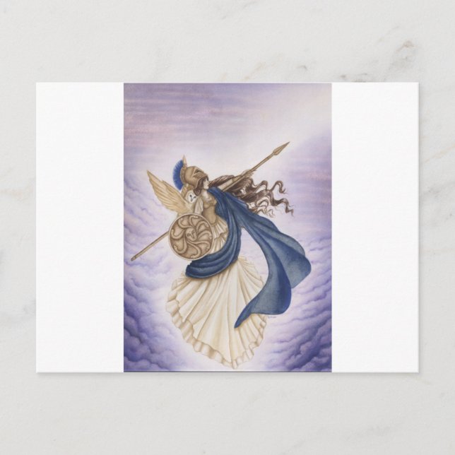 Carte Postale Athéna (Devant)