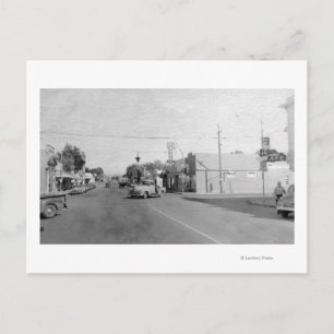 Carte Postale Athena, Oregon Main Street View Photographie