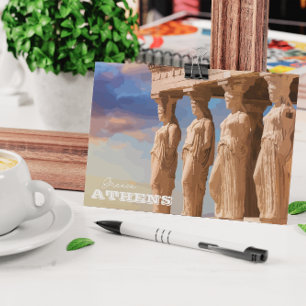 Carte postale Athènes, Grèce