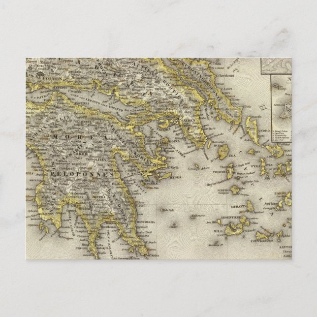 Carte Postale Athens (Devant)