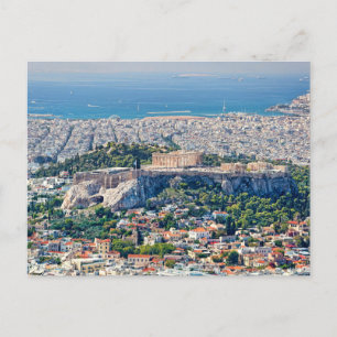 Carte Postale Athens from lycabettus hill