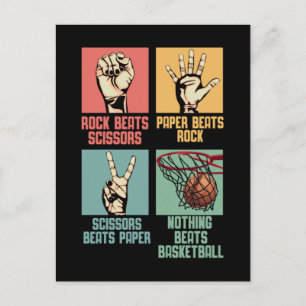 Carte Postale Athlète de basket-ball accro