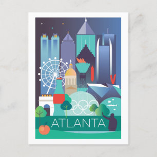 Carte postale Atlanta