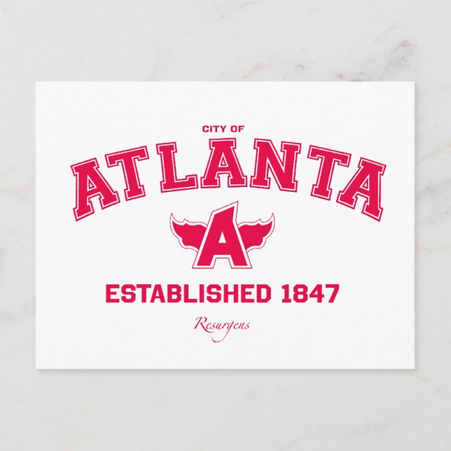 Carte postale Atlanta (Devant)