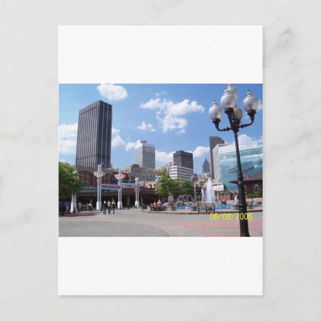 Carte Postale Atlanta (Devant)