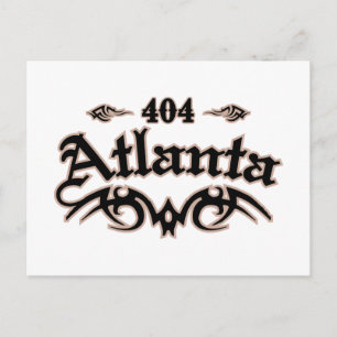 Carte Postale Atlanta 404