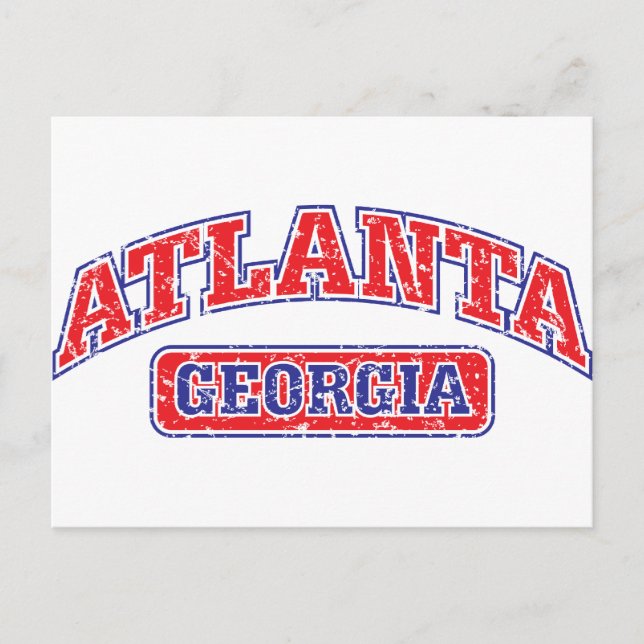 Carte Postale Atlanta Athletic (Devant)