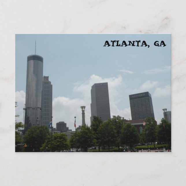 Carte postale Atlanta, GA (Devant)
