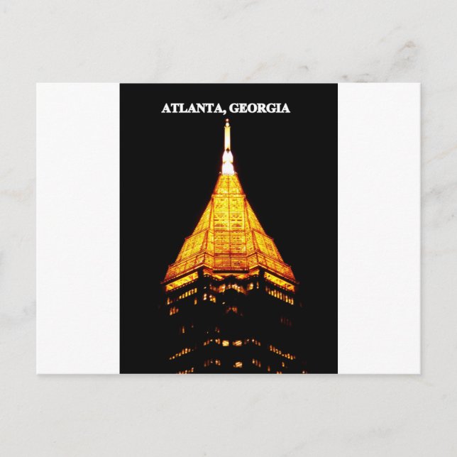 CARTE POSTALE ATLANTA, GEORGIA (Devant)