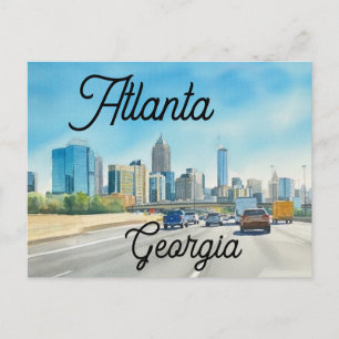 Carte Postale Atlanta Géorgie 