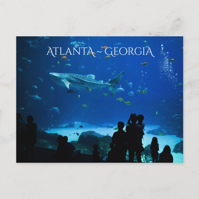Carte Postale Atlanta Géorgie (Devant)