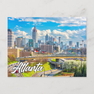 Carte Postale Atlanta, Géorgie, États-Unis