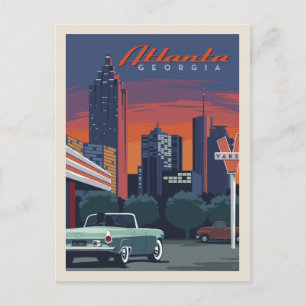 Carte Postale Atlanta, Géorgie   Varsité