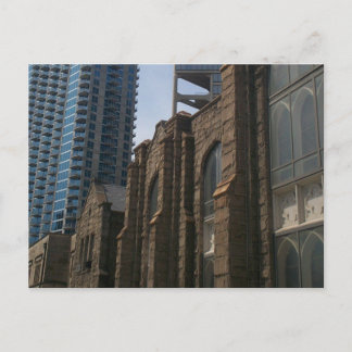 Carte Postale Atlanta vieux contre nouveau