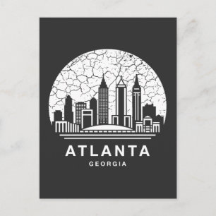 Carte Postale Atlanta Ville Géorgie