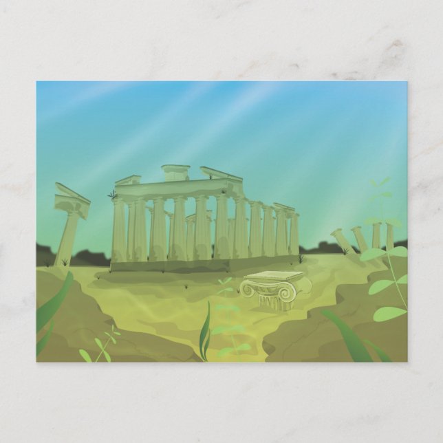 Carte Postale Atlantas (Devant)