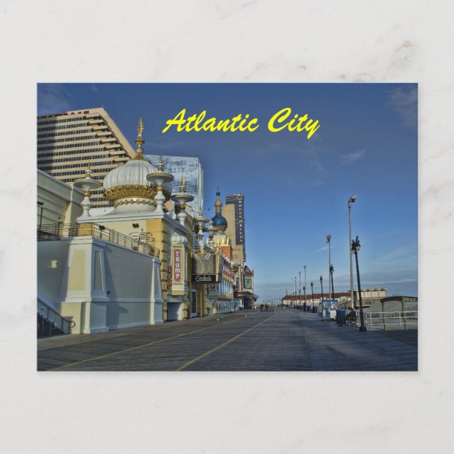 Carte Postale Atlantic City (Devant)