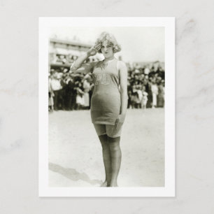 Carte Postale Atlantic City Beauty, début des années 1900