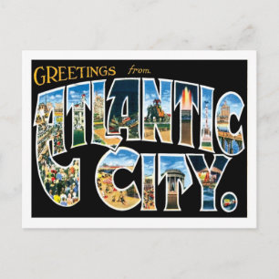 Carte Postale Atlantic City New Jersey US City