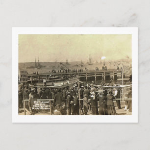 Carte Postale Atlantic Fleet, 79th St., New York City Vintage