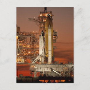 Carte Postale Atlantis Space Shuttle lancement NASA