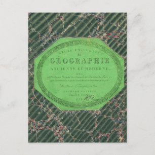 Carte Postale Atlas de géographie universelle