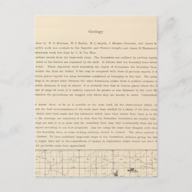 Carte Postale Atlas de légende (Devant)