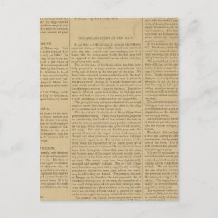 Carte Postale Atlas de préface de l'état du Maine