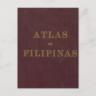 Carte Postale Atlas des Philippines