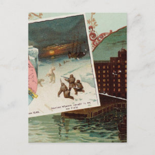 Carte Postale Atlas illustré d'Arbuckles