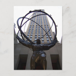 Carte postale Atlas/NBC Unversal du bâtiment